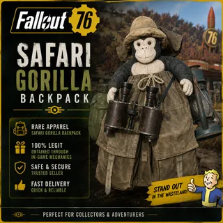 Plan: Safari Gorilla Backpack