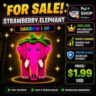 Rainbow Elephant Kick a Lucky Block