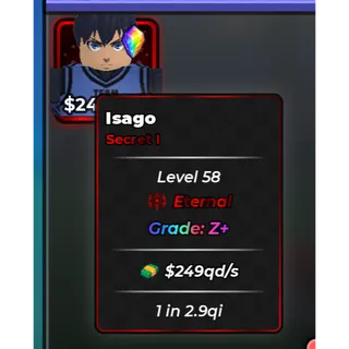 249qd/s ISAGO / CHEAP ONLY / ANIME DICE