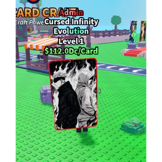 THE NEW END GAME CARD CURSED INFINITY ADMIN / ANIME CARD FARM