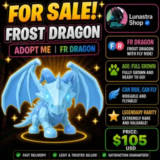 FR FROST DRAGON | ADOPT ME