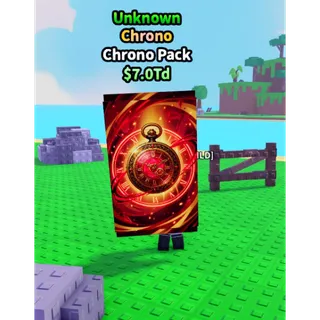 UNKNOWN CHRONO PACK / ANIME CARD FARM