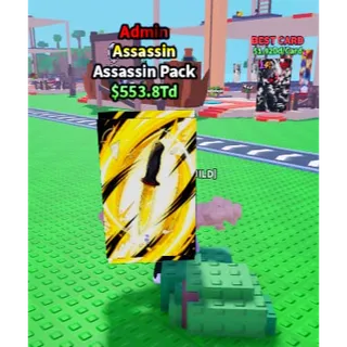 5X ASSASIN PACK ADMIN / CHEAP ONLY / ANIME CARD FARM