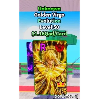 UNKNOWN GOLDEN VIRGO 1.15QAD / CHEAP ANIME CARD FARM