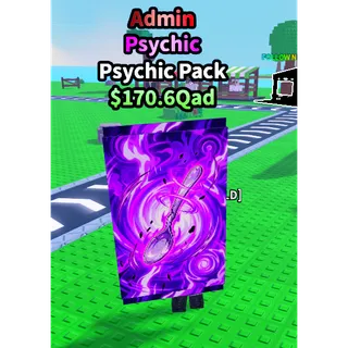 PSYCHIC PACK ADMIN / LAST CARD IN INDEX /CHEAP / ANIME CARD FARM