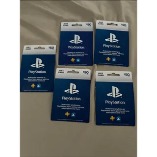 $250.00 USD PlayStation Store