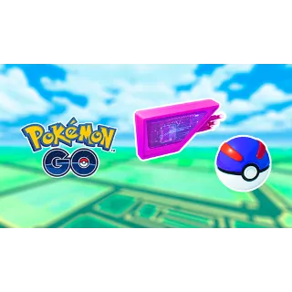 Pokemon Go: Lure Module + Great Ball
