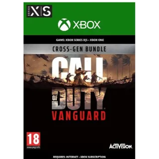 CoD Call of Duty: Vanguard - Cross-Gen Bundle Global Xbox One/Series