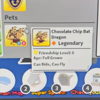 Chocolate Chip Bat Drag