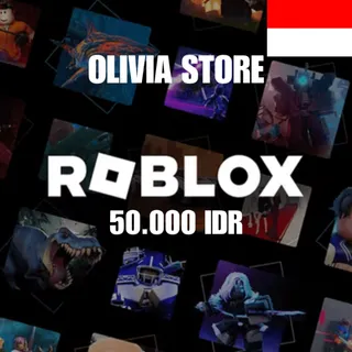 Roblox Gift Card | Indonesia 50000 IDR