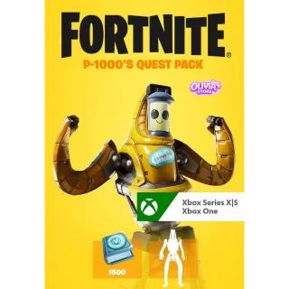 Fortnite - P-1000's Quest Pack + 1500 V-Bucks Challenge