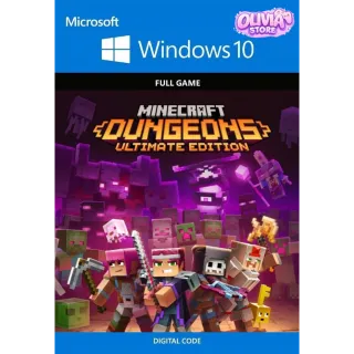 Minecraft Dungeons Ultimate Edition - Windows 10