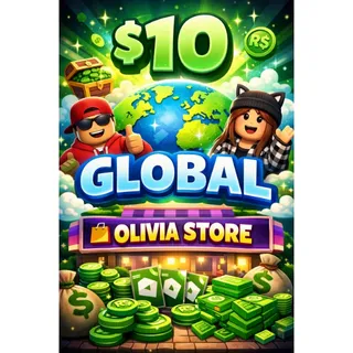 $10.00 Gift Card ROBLOX (stockable) 🌎 GLOBAL KEY