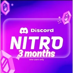 Discord Nitro 3 Months +2 Server Boost Code - New users only