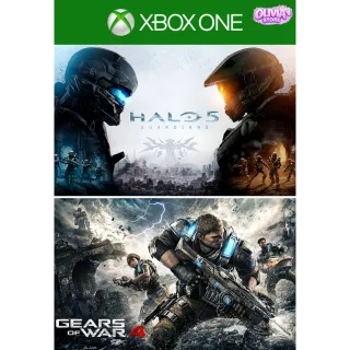 Gears of War 4 and Halo 5: Guardians Bundle
