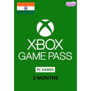 Xbox Game Pass PC 3 Month india