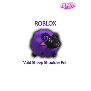 Roblox - Void Sheep Shoulder Pet 