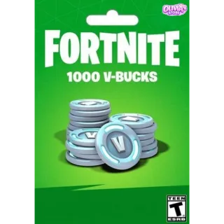 Fortnite - 1000 V-Bucks Gift Card Key GLOBAL