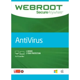Webrot SecureAnywhere 1 year/1PC