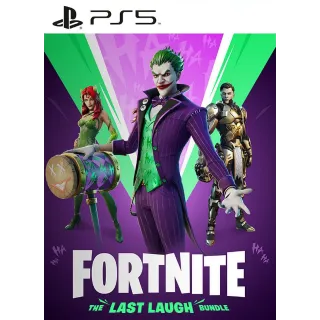 Fortnite: The Last Laugh Bundle + 1000 V-Bucks (PS5)