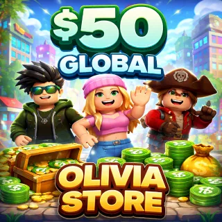 $50.00 Gift Card ROBLOX (stockable) 🌎 GLOBAL KEY