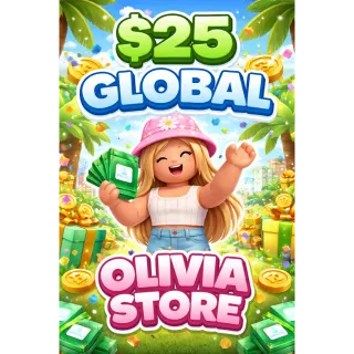 $25.00 Gift Card ROBLOX (stockable) 🌎 GLOBAL KEY
