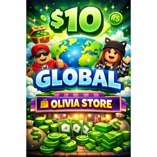 $10.00 Gift Card ROBLOX (stockable) 🌎 GLOBAL KEY