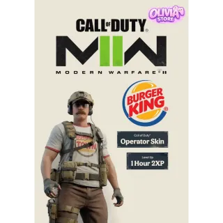 Burger King Operator Skin