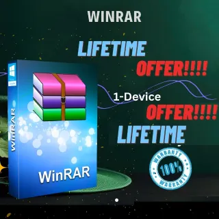 WINRAR Lifetime | 1 Device [Instance Delivery]