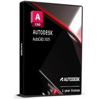 AUTODESK AUTOCAD 2022-2025 OFFICIAL LICENSE 1 YEAR 2 DEVICE (PC)