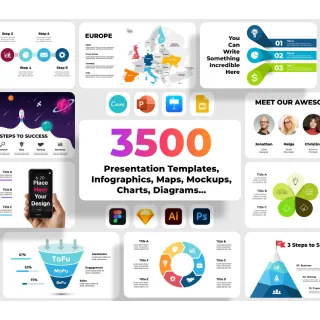 3500+ Editable Templates & Infographics for Stunning Power Point Slides