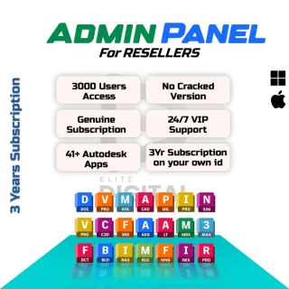 Autodesk All Access Admin Panel (3 Years| 3000 Users)