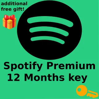 Spotify Premium 12 Months Key