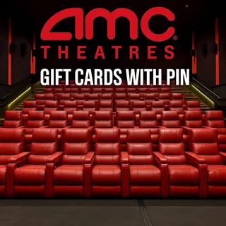 $40.00 AMC Theatres Giftcard With Pin 40$