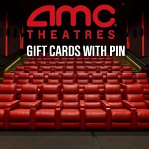 $58.00 AMC Theatres Giftcard With Pin 58$