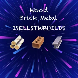 15K EA WOOD BRICK METAL