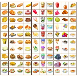 200 MIX RARE FOOD FOR SALE AT 1 COIN TILL YOUR LEVEL ( IOS AND ANDRIOD)
