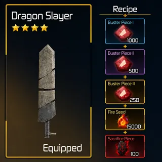 Dragon Slayer Recipe | Broken Blade