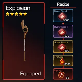 Explosion Staff Recipe | Broken Blade