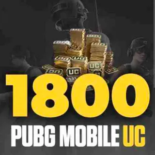 PUBG Mobile 1800 (1500 + 300) UC Gift Card Global