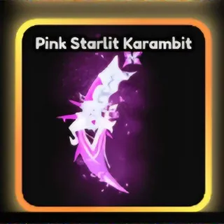 Pink Starlit Karambit