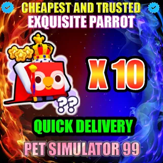 EXQUISITE PARROT X10 |PS99 