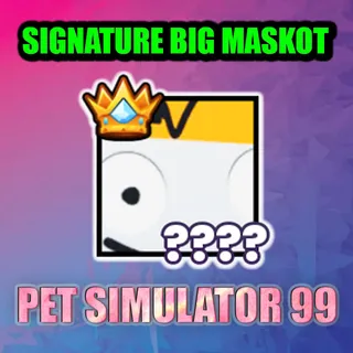 TITANIC SIGNATURE BIG MASKOT