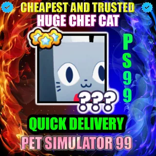 HUGE CHEF CAT |PS99