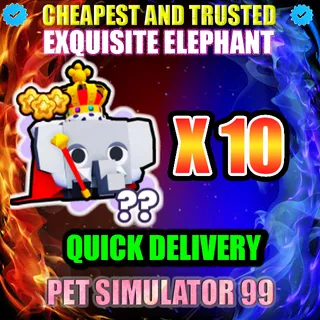 EXQUISITE ELEPHANT X10 |PS99