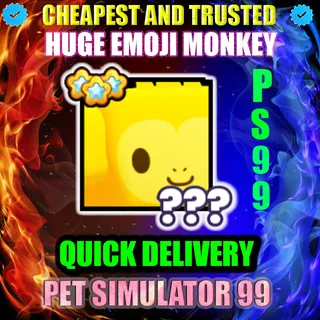 HUGE EMOJI MONKEY |PS99