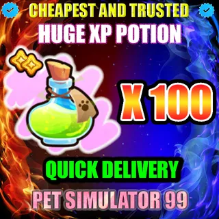 HUGE XP POTION X100  