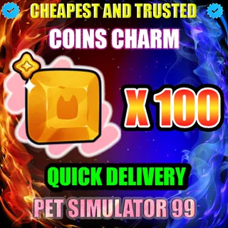 COINS CHARM X100