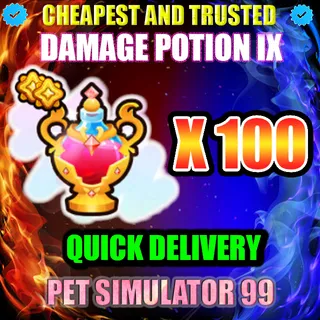 DAMAGE POTION IX | X100 | PS99