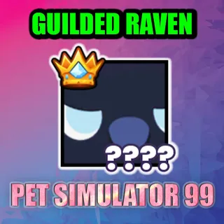 TITANIC GUILDED RAVEN
